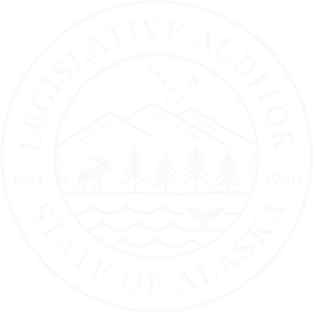 Alaska Division of Legislative Audit
